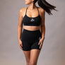 808ALLDAY Women's Black Biker Shorts