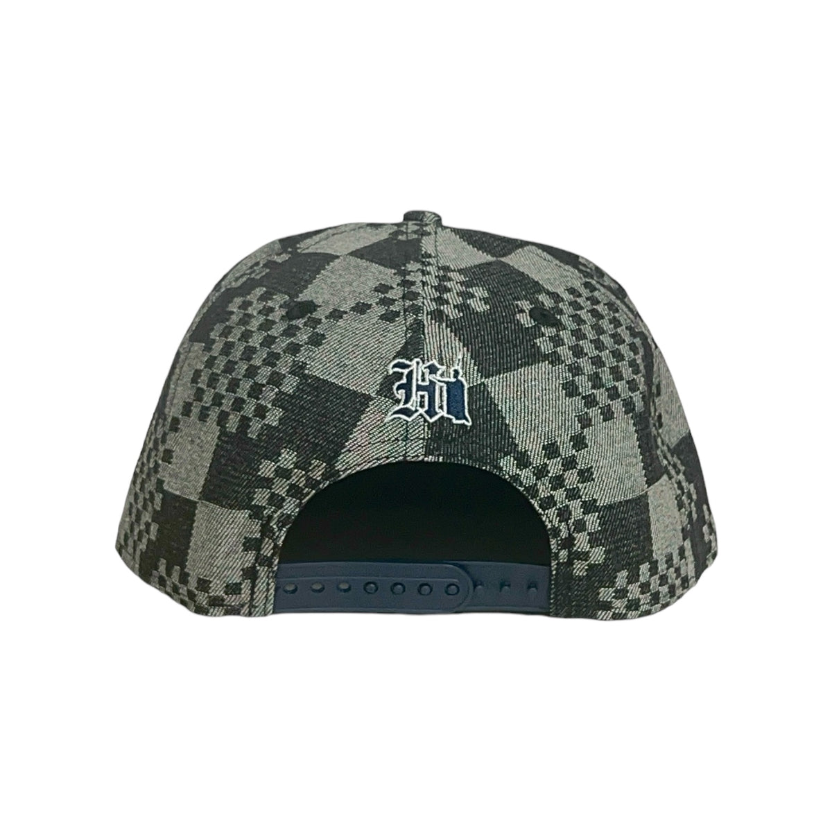 808ALLDAY New Era 9Fifty Black Denim Checkered 808 Stack