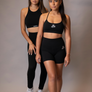 808ALLDAY Women's Black Biker Shorts