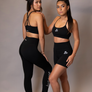 808ALLDAY Women's Black Biker Shorts