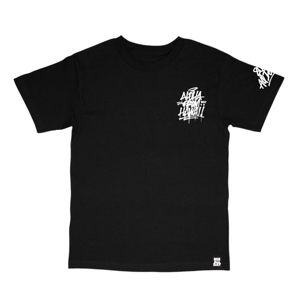 808ALLDAY AFH White / Black T-Shirt