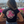 808ALLDAY Women's Black/Pink Floral Circle Tag Crop Top