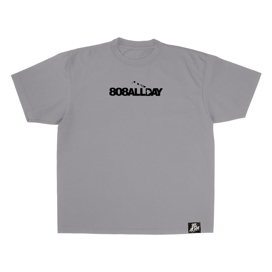 808ALLDAY ISLANDS Max Heavyweight Cement T-Shirt