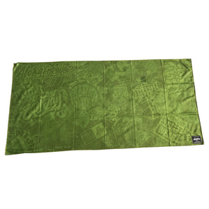 Olive Green Quick Dry Beach Towel