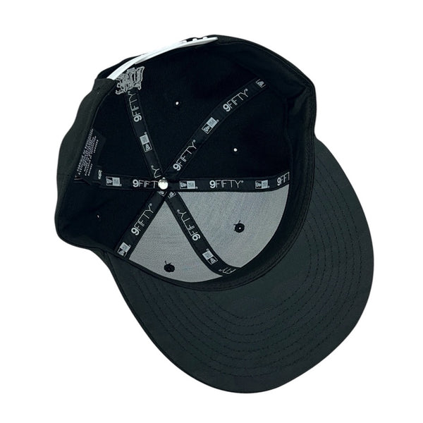 808ALLDAY  New Era 9Fifty Tag Quilt Black Snapback