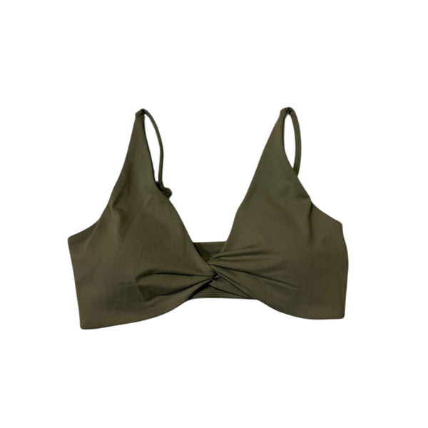 808ALLDAY Women's Olive Twist Sports Bra