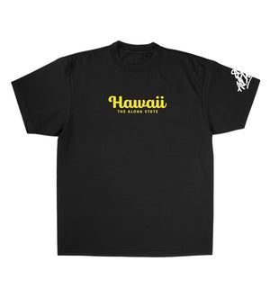 808ALLDAY Black/Pink Roll Call Puff Print T-Shirt