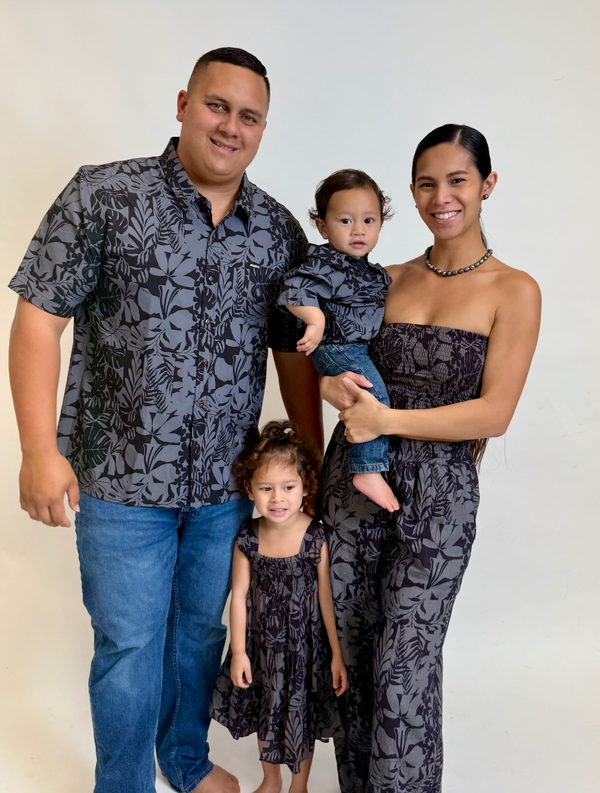 808ALLDAY Women's Black Floral Bandeau