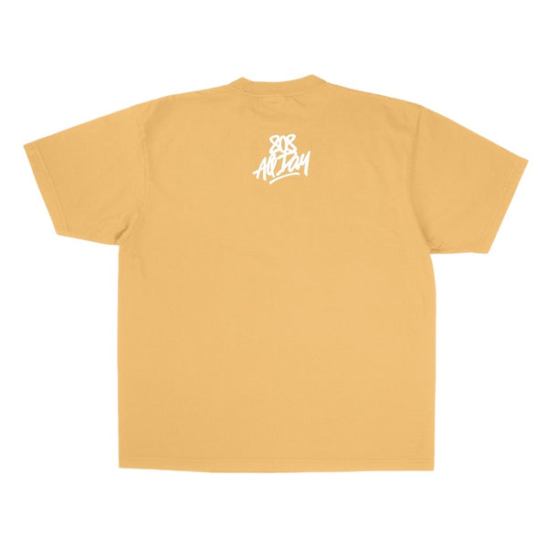 808ALLDAY Premium Max Heavyweight Aloha OE Mustard Tee