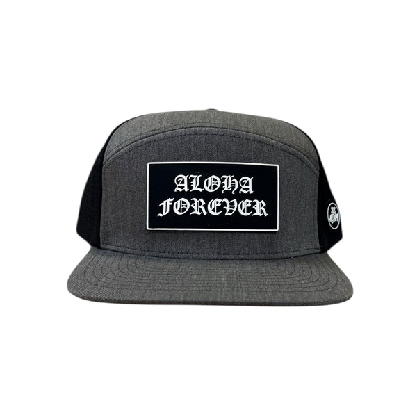 808ALLDAY Aloha Forever Black / Grey Water Tech Snapback