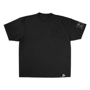 808ALLDAY SHH Max Heavyweight Black T-Shirt