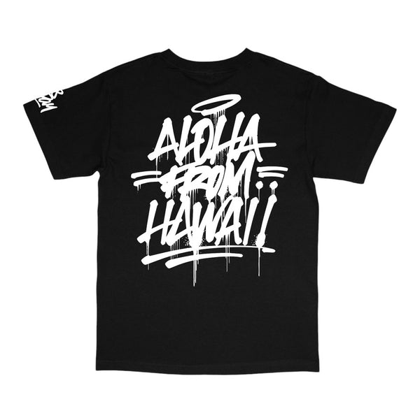 808ALLDAY AFH White / Black T-Shirt