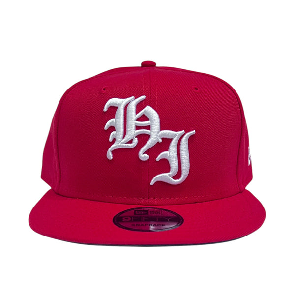 808ALLDAY  New Era 9Fifty HI Red Snapback