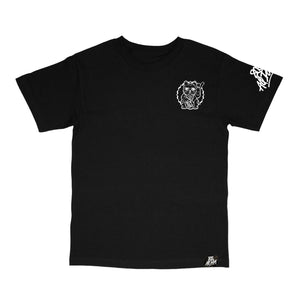 808ALLDAY Rice Bag Lucky Cat Black T-Shirt