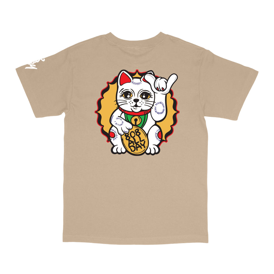 808ALLDAY Rice Cat Sand T-Shirt