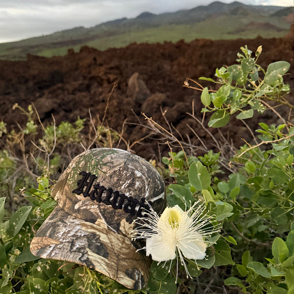 808ALLDAY New Era A Frame 9Forty Real Tree Hawaii Snapback