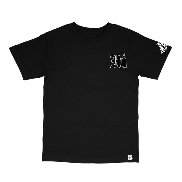 808ALLDAY Vintage HI Kam Black T-Shirt