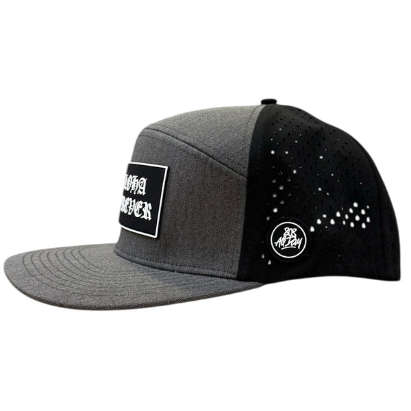 808ALLDAY Aloha Forever Black / Grey Water Tech Snapback