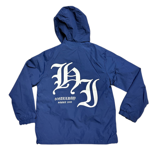 808ALLDAY HI Blue Coaches Hooded Jacket