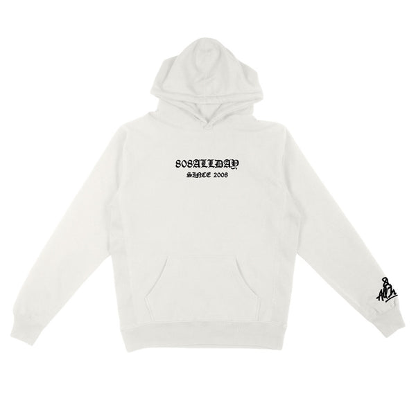 808ALLDAY HI Since '08 PRM Heavyweight Bone Hoodie