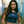 808ALLDAY Women's Royal 808 Embroidered Ribbed Crop Tank