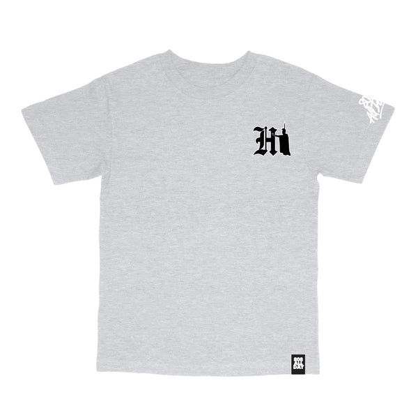 808ALLDAY Vintage HI Kam Heather Grey T-Shirt