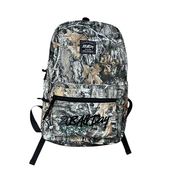 808ALLDAY Classic Real Tree Camo Backpack