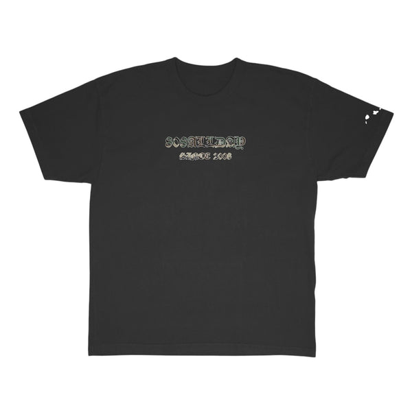 808ALLDAY Premium Heavyweight Black HI Since 08 Tee