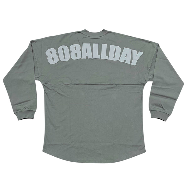 808ALLDAY Premium Aqua Green Jersey Longsleeve