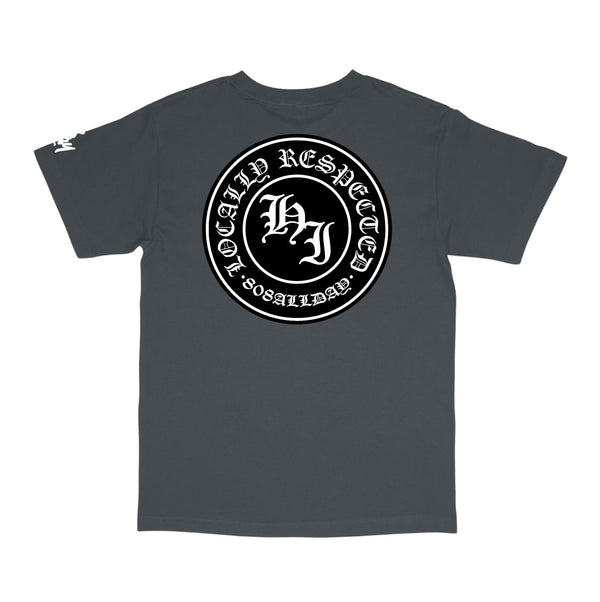 808ALLDAY Charcoal Respected T-Shirt
