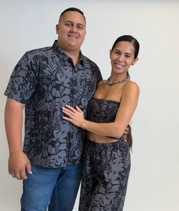 808ALLDAY Women's Black Floral Bandeau