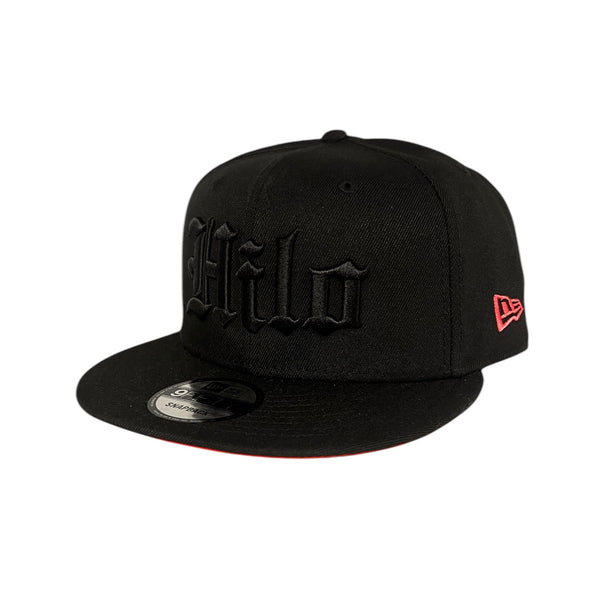 808ALLDAY New Era Black Out HiloSnapback