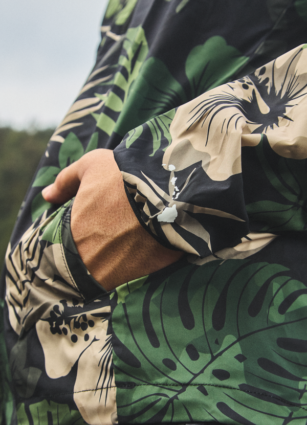 808ALLDAY Green Camo Windbreaker