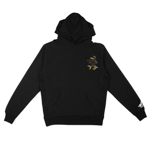 808ALLDAY Black Hawaii Hoodie