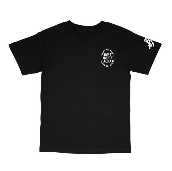 808ALLDAY Black Island Camo SHH T-Shirt