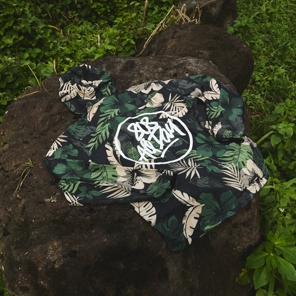 808ALLDAY Green Camo Windbreaker