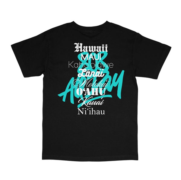 808ALLDAY Black Roll Call T-Shirt