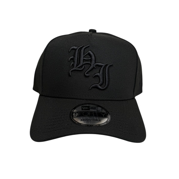 808ALLDAY New Era A Frame 9Forty Black/Black HI Snapback