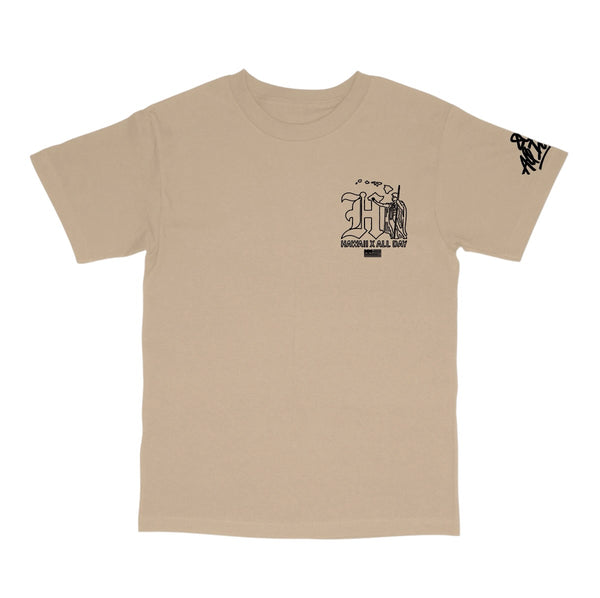 808ALLDAY Sand Neon HI Kam T-Shirt