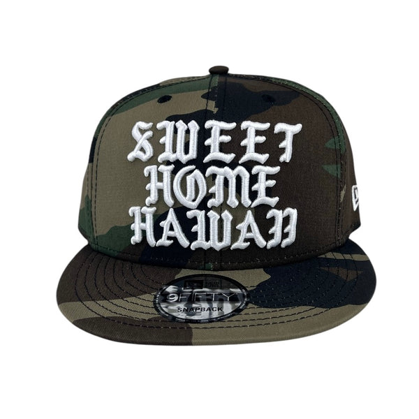 808ALLDAY  New Era 9Fifty Sweet Home Hawaii Camo Snapback