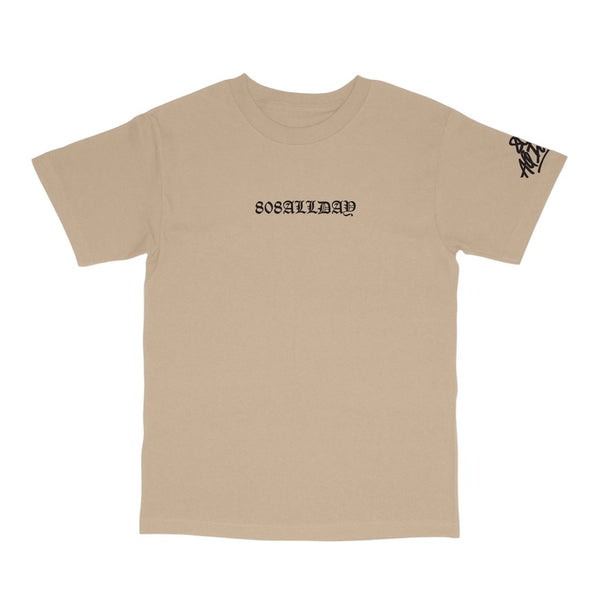 808ALLDAY Sand Hibiscus Lei T-Shirt