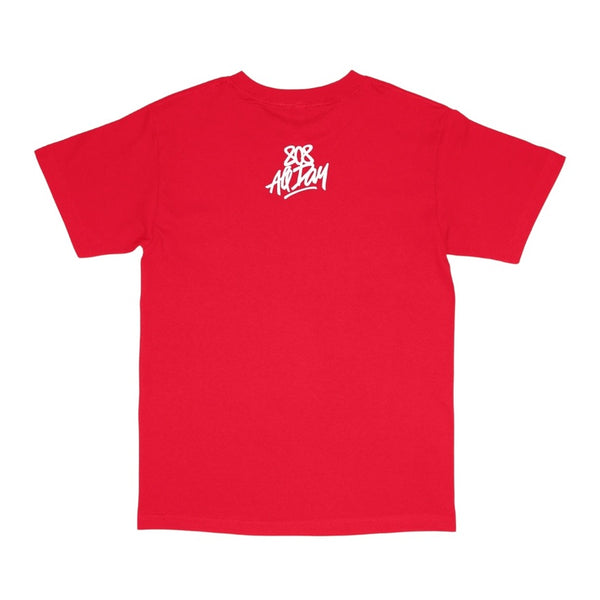 808ALLDAY Red Mele Kalikimaka T-Shirt