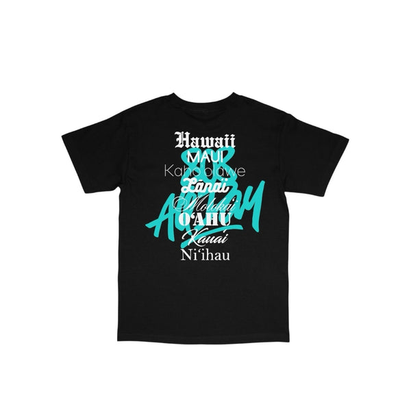 808ALLDAY Toddler/Youth Black Roll Call Tee