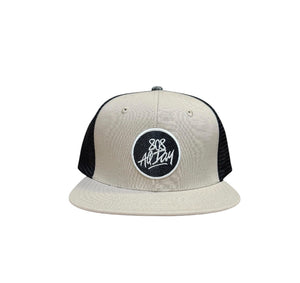 808ALLDAY YOUTH Classic Fit Circle Tag Sand Snapback