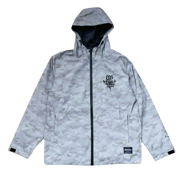 808ALLDAY Reflective 808 Drip Rain Jacket