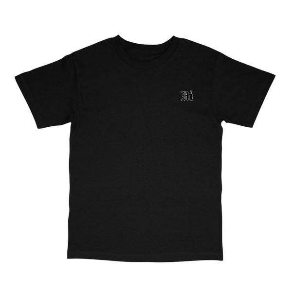 808ALLDAY Black HI Kam Pocket Logo T-Shirt