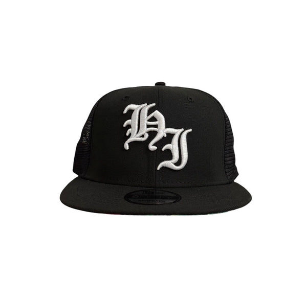 808ALLDAY YOUTH New Era 9Fifty Black HI Mesh W/Floral Underbill