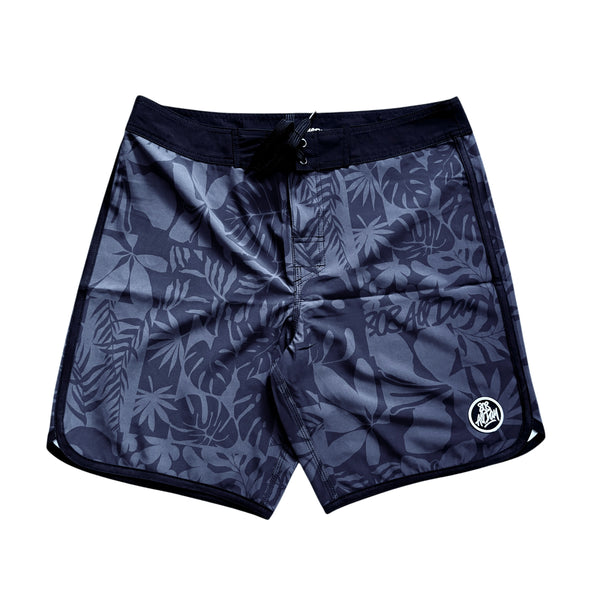 808ALLDAY Black Box Floral Boardshorts