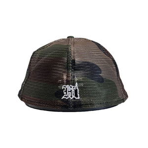 808ALLDAY New Era 59fifty Camo Mesh Stack Fitted Cap