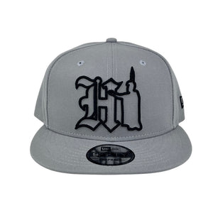 808ALLDAY  New Era 9Fifty HI Kam Grey Snapback